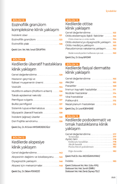 Kedilerde Dermatolojik Hastalıklara Klinik Yaklaşım