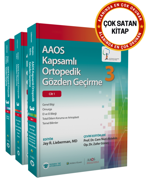 AAOS Kapsamlı Ortopedik Gözden Geçirme - 3 Cilt TOTBİD YAYINI