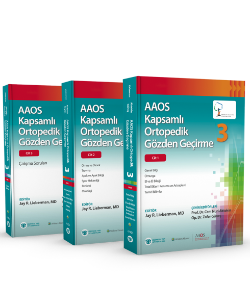 AAOS Kapsamlı Ortopedik Gözden Geçirme - 3 Cilt TOTBİD YAYINI