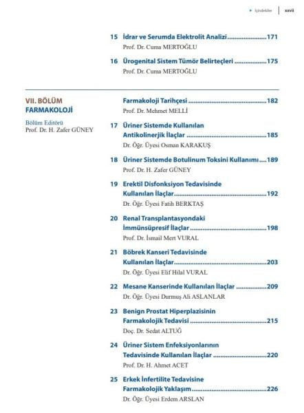 Temelden Kliniğe Ürogenital Sistem