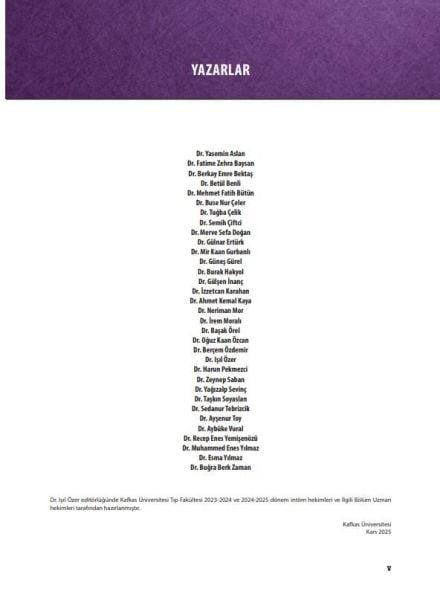 Pediatrik Takipte Pratik Uygulama