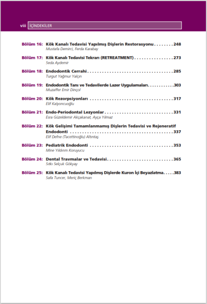 Endodonti Akıl Notları