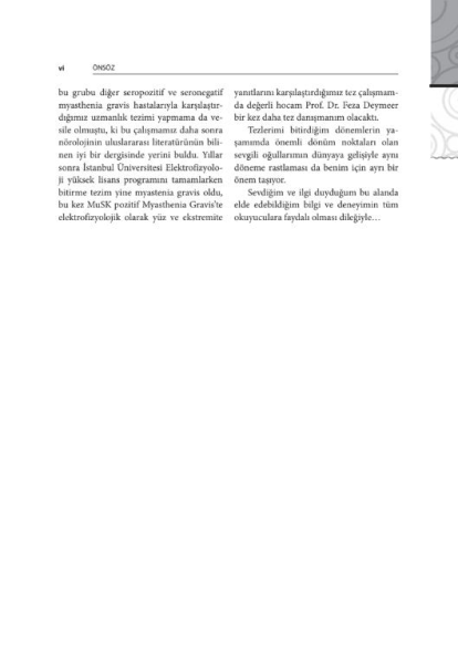 Myasthenia Gravis´i Olgularla Anlamak