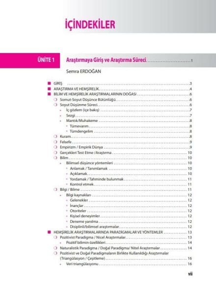 Hemşirelikte Araştırma: Süreç, Ugulama ve Kritik 5. Baskı