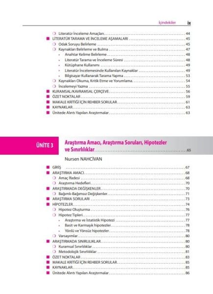 Hemşirelikte Araştırma: Süreç, Ugulama ve Kritik 5. Baskı