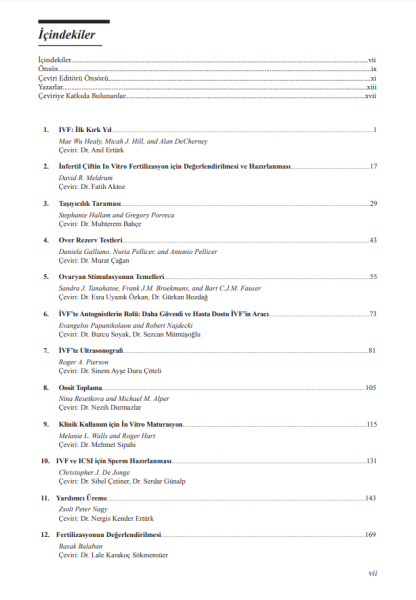 İn Vitro Fertilizasyon El Kitabı