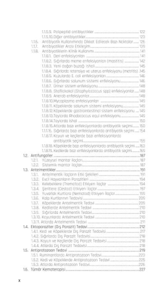 Veteriner İlaç Rehberi: Tedavi El Kitabı 2024