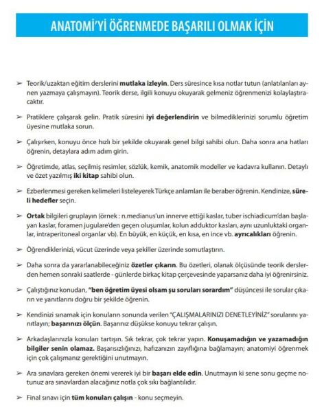 İnsan Anatomisi / Yıldırım ( 12. Baskı )