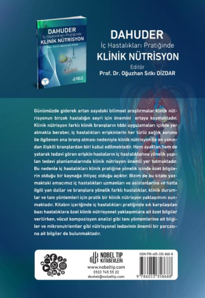 Dahuder İç Hastalıkları Pratiğinde Klinik Nütrisyon