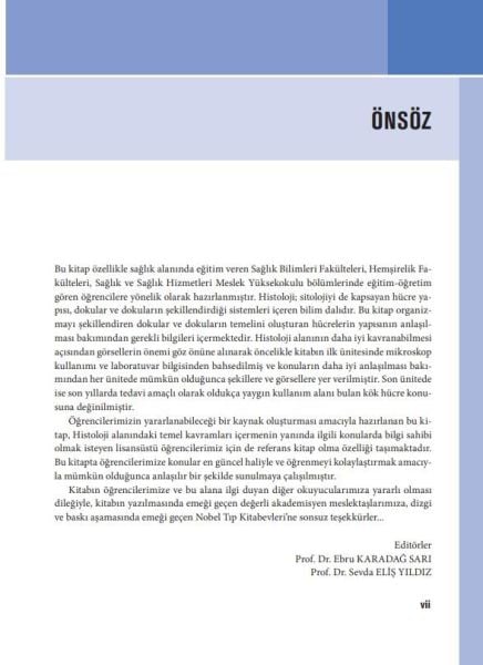 Histoloji Hücre ve Dokuların Yapısı