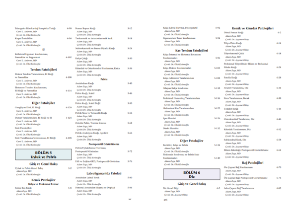 Diagnostic Imaging - Kas İskelet: Travma