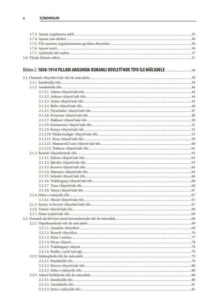 19. Yüzyılda Osmanlı Devletinde Tifo ve Tifo ile Mücadele