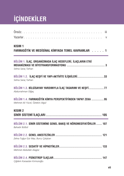 Eczacılık Fakültesi Farmasötik Kimya Akıl Notları