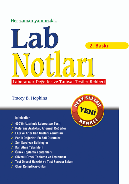 Lab Notları, Laboratuar Değerler ve Tanısal Testler Rehberi