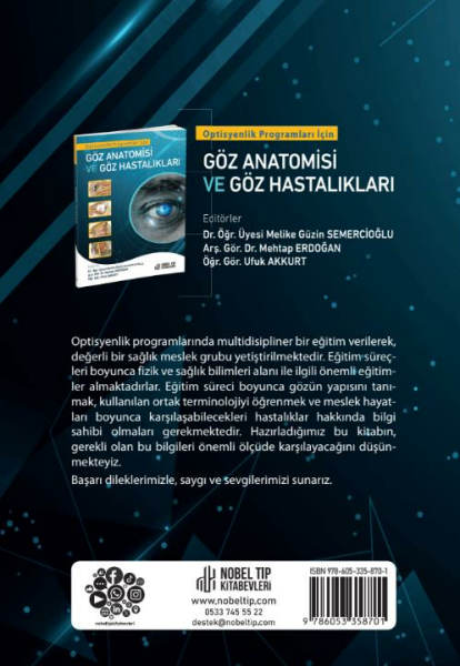 Optisyen Programları İçin Göz Anatomisi ve Göz Hastalıkları