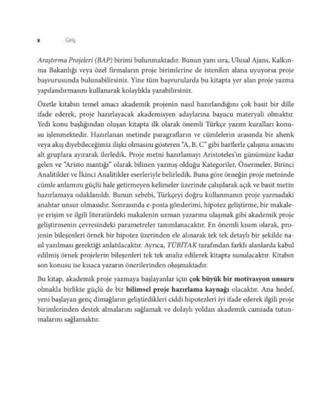 Yeni Başlayanlar için Akademik Proje Hazırlama Teknikleri 2. Baskı