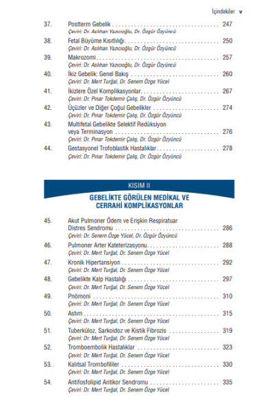 Williams Obstetrik El Kitabı