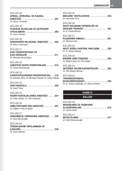 Temel Anestezi Soru Kitabı