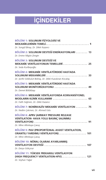 Ventilasyon Akıl Notları