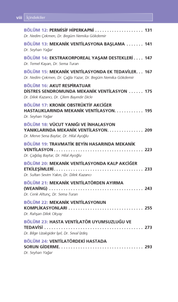 Ventilasyon Akıl Notları