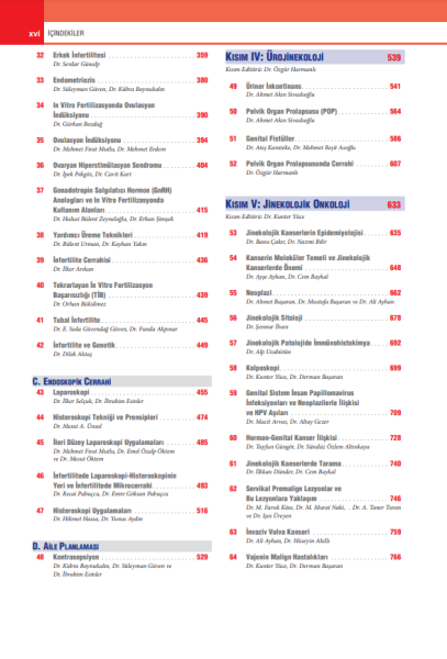 Temel Kadın Hastalıkları ve Doğum Bilgisi