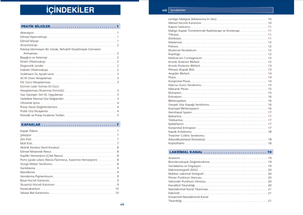 Oftalmoloji Akıl Notları
