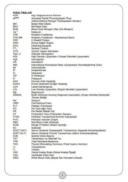 İç Hastalıkları Hemşireliği Uygulama Öğrenci Eğitim Modülü