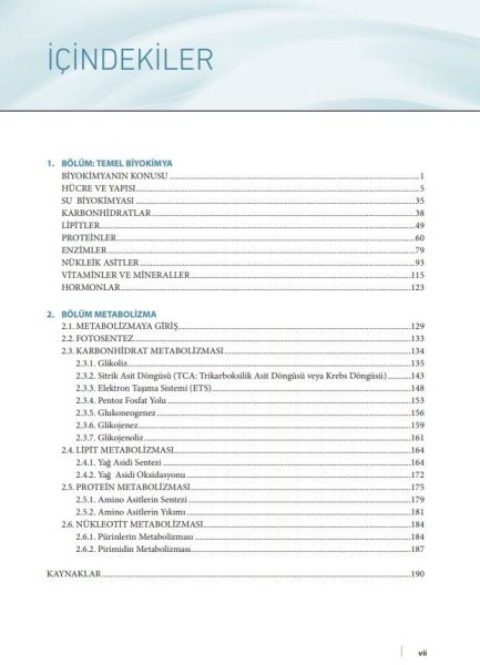 Sorularla Konu Anlatımlı Biyokimya Çalışma Kitabı