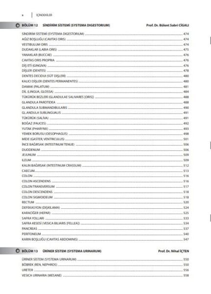 Sistematik Anatomi 2. Baskı