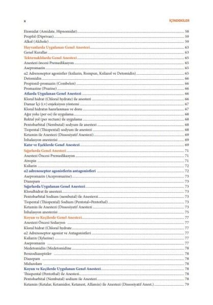 Veteriner Anestezi - ( 2.Baskı )