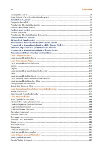 Veteriner Anestezi - ( 2.Baskı )