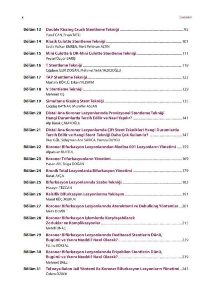 Koroner Bifurkasyon Lezyonları: Girişimsel Tedavi İpuçları ve Püf Noktaları