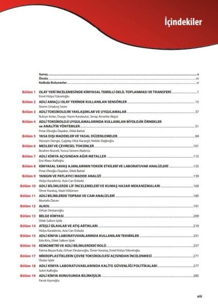 Adli Kimya Nobel Tıp