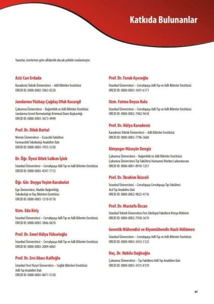 Adli Kimya Nobel Tıp