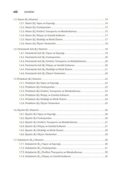 Vitamin Biyokimyasının Alfabesi