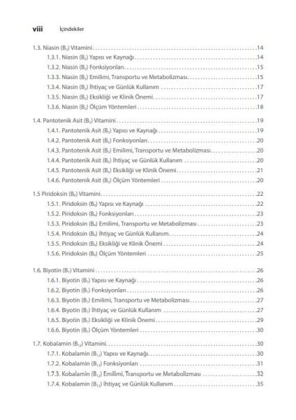 Vitamin Biyokimyasının Alfabesi