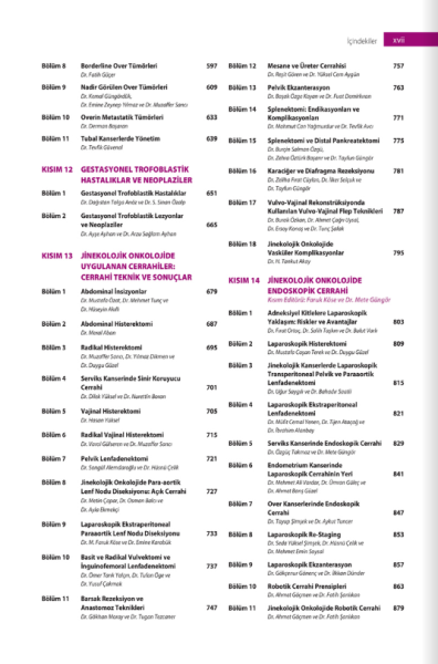 Jinekolojik Onkoloji