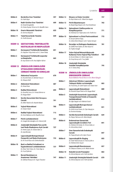 Jinekolojik Onkoloji