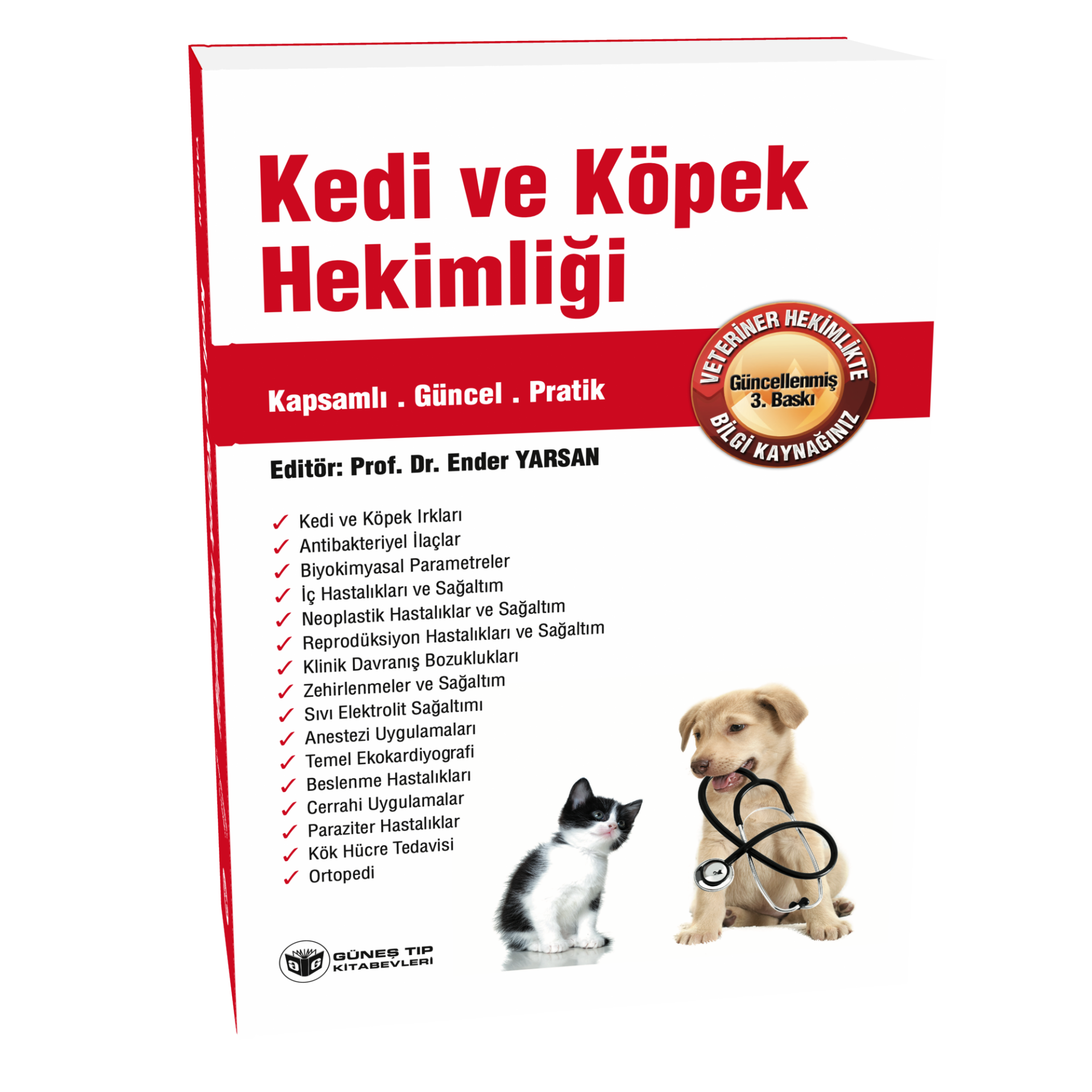 Kedi ve Köpek Hekimliği Güncellenmiş 3. Baskı