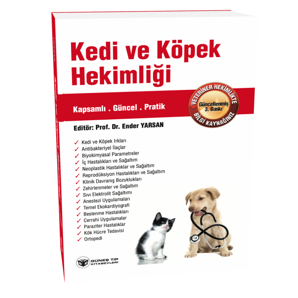 Kedi ve Köpek Hekimliği Güncellenmiş 3. Baskı
