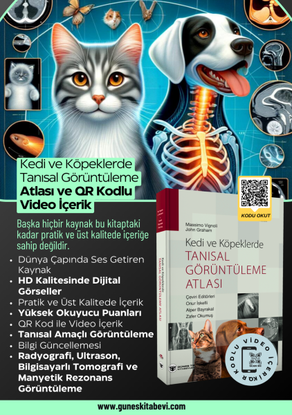 Kedi ve Köpeklerde Tanısal Görüntüleme Atlası ve QR Kodlu Video İçerik