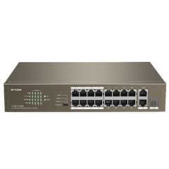 IP-Com M F1118P-16-150W 16 Port Yönetilemez PoE+Swich