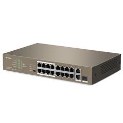 IP-Com M F1118P-16-150W 16 Port Yönetilemez PoE+Swich