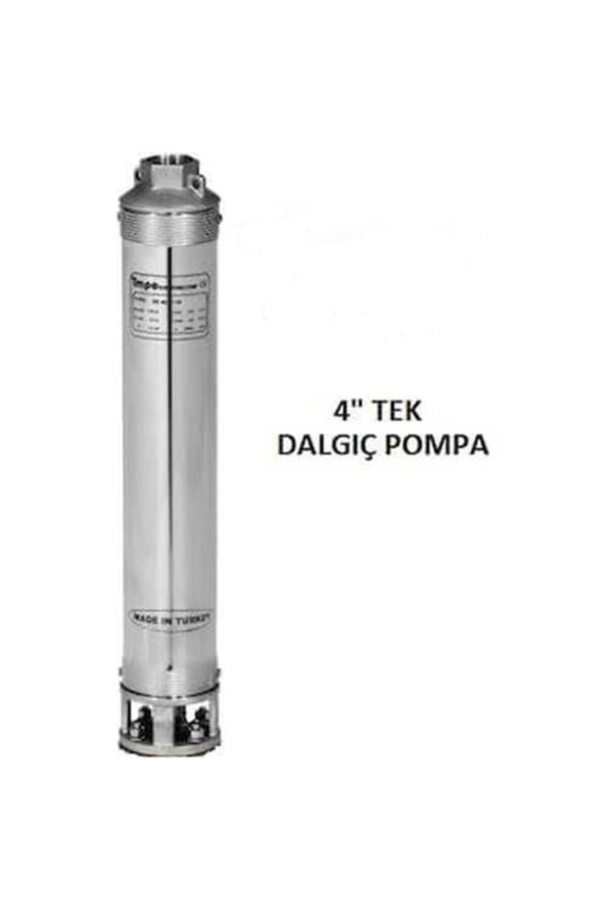 SK412/18 55HP TEK DALGIÇ POMPA KADEMESİ KROM Hmax: 107 MT