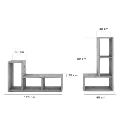 Artemis Masif Ağaç Tik Renk 240x60 TV Sehpası CPT8010-240