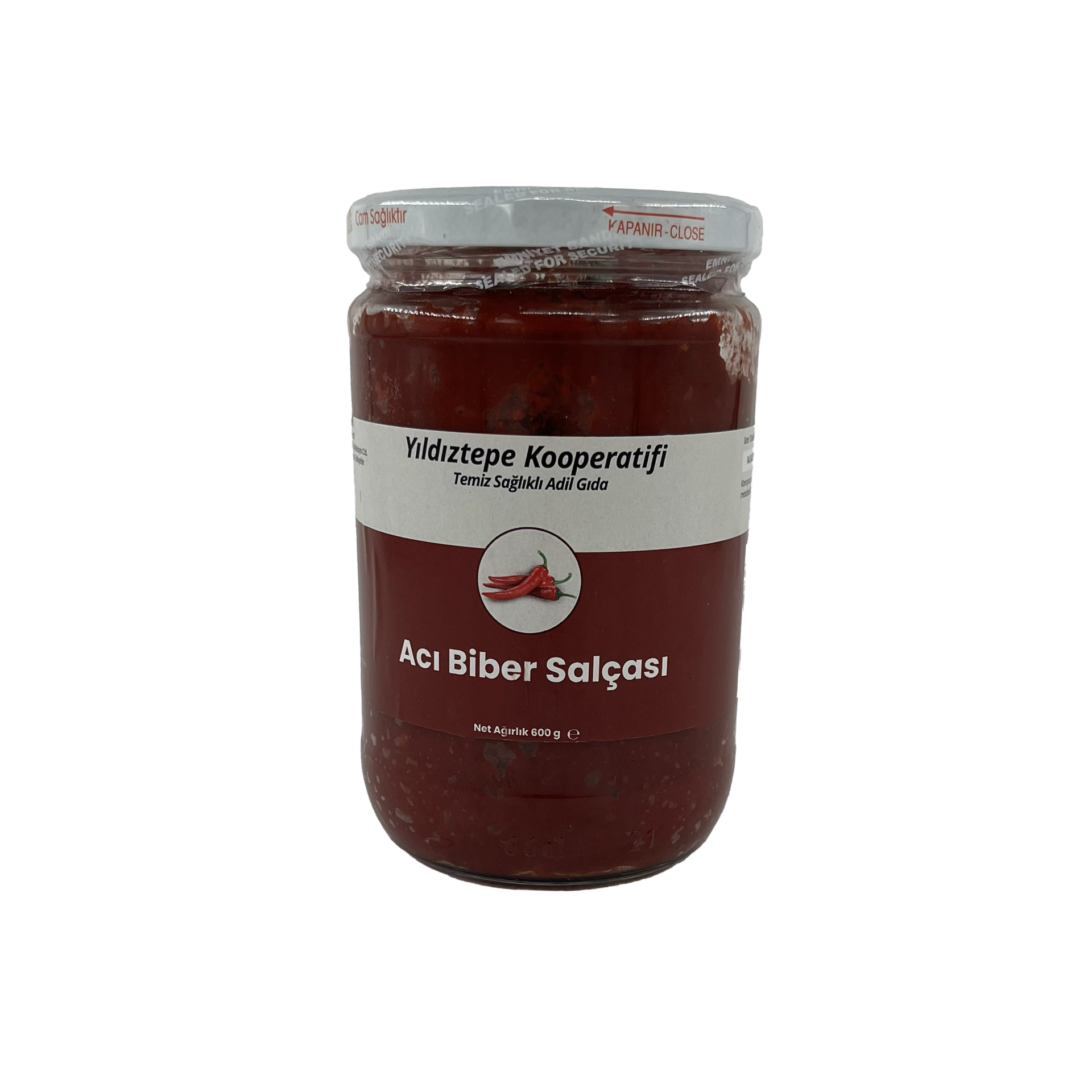 Yıldıztepe Acı Biber Salçası 600 Gr