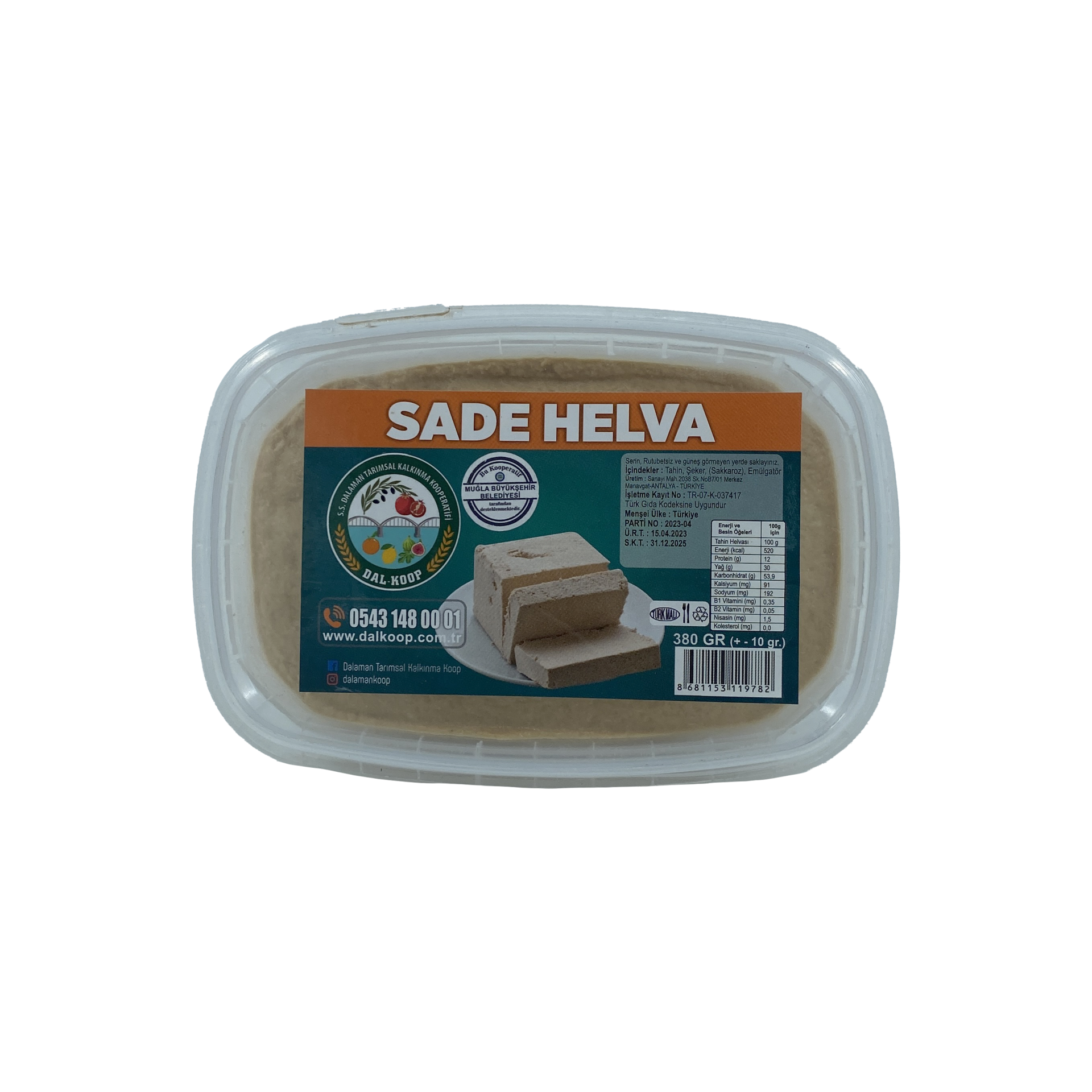 Dalaman Sade Helva 380 Gr