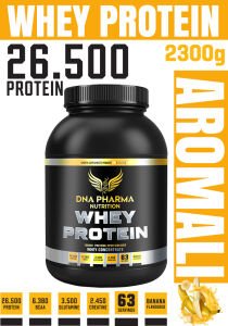 Whey Protein Muz Aromalı 2300 gr 63 Servis