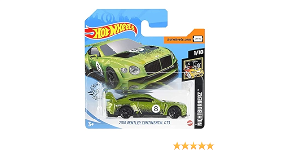 Hot Wheels Regular 2018 Bentley Continental GT3