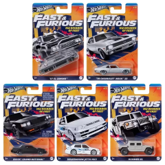 Hot Wheels Fast & Furious - Decades of Fast HNR88 - 5'li Set